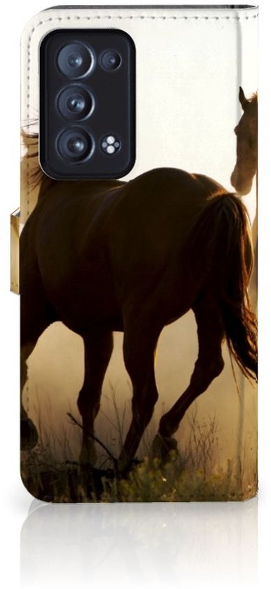 Portefeuille OPPO Reno 6 Pro+ 5G Flip Case pour Cow-Boy