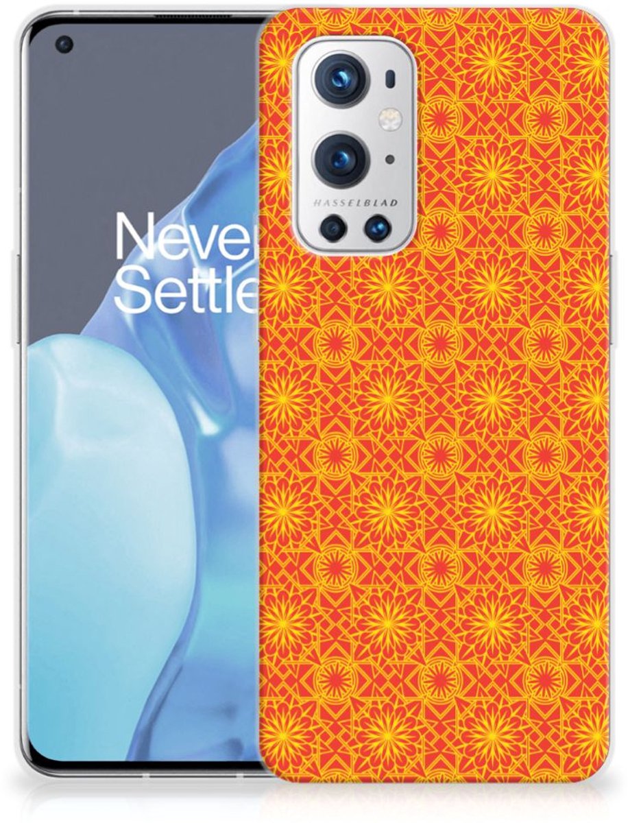 OnePlus 9 Pro TPU bumper Batik Oranje