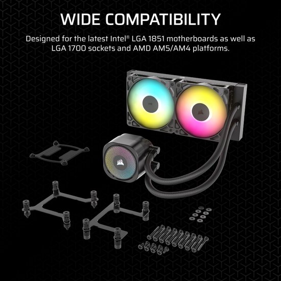 Corsair NAUTILUS 240 RS (Black) (6/8)