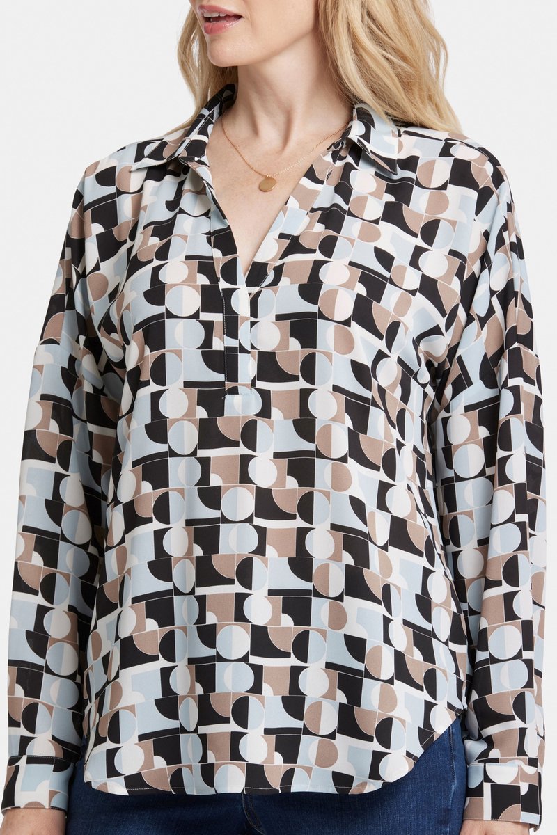 Becky Blouse Grafische Print