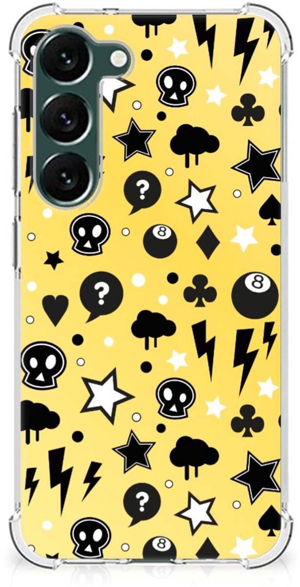 Extreme Case Samsung Galaxy S23 Plus Punk Geel