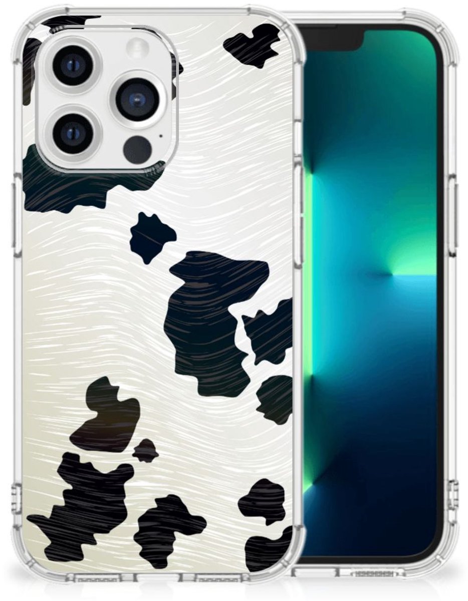 Apple iPhone 13 Pro Case Anti-shock Koeienvlekken