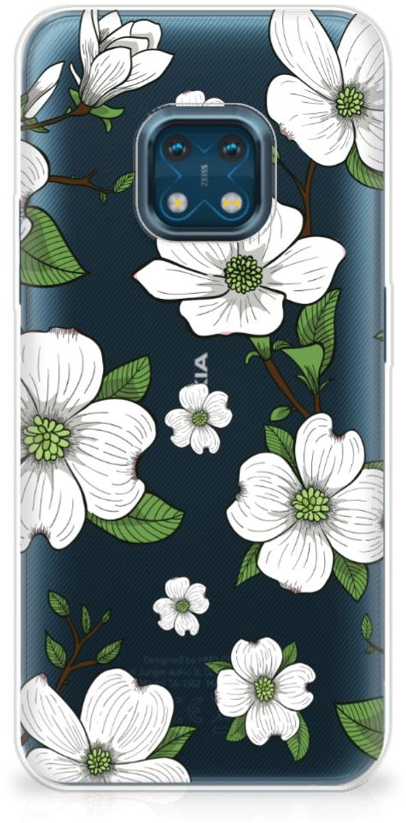 Nokia XR20 TPU Case Dogwood Flowers