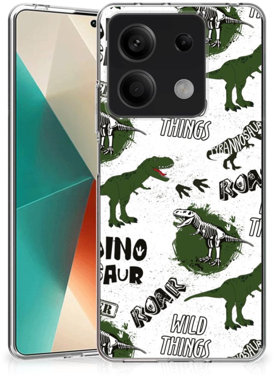 TPU Hoesje voor Xiaomi Redmi Note 13 5G Dinosaurus