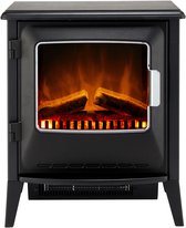 Dimplex LUCIA - Cheminée Électrique - Chauffage Électrique - Cheminée Décorative Optiflame® - Chauffage Efficace 900/ 1800 Watt - Incluant Télécommande & Thermostat Intégré - Zwart
