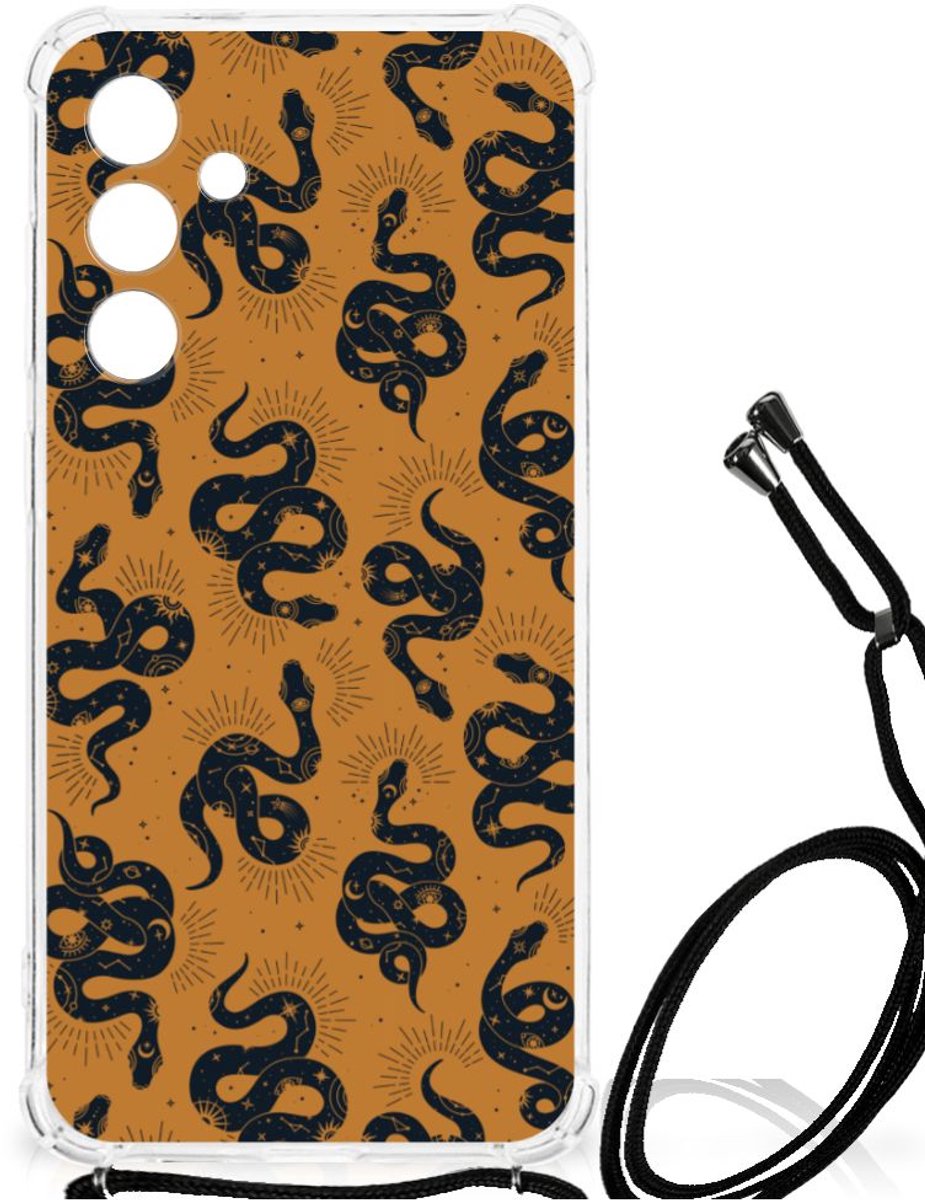 Case Anti-shock voor Samsung Galaxy A55 Snakes