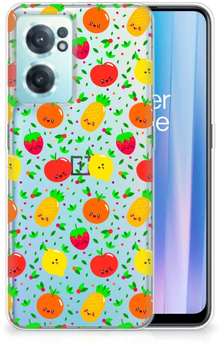 OnePlus Nord CE 2 5G Siliconen Case Fruits