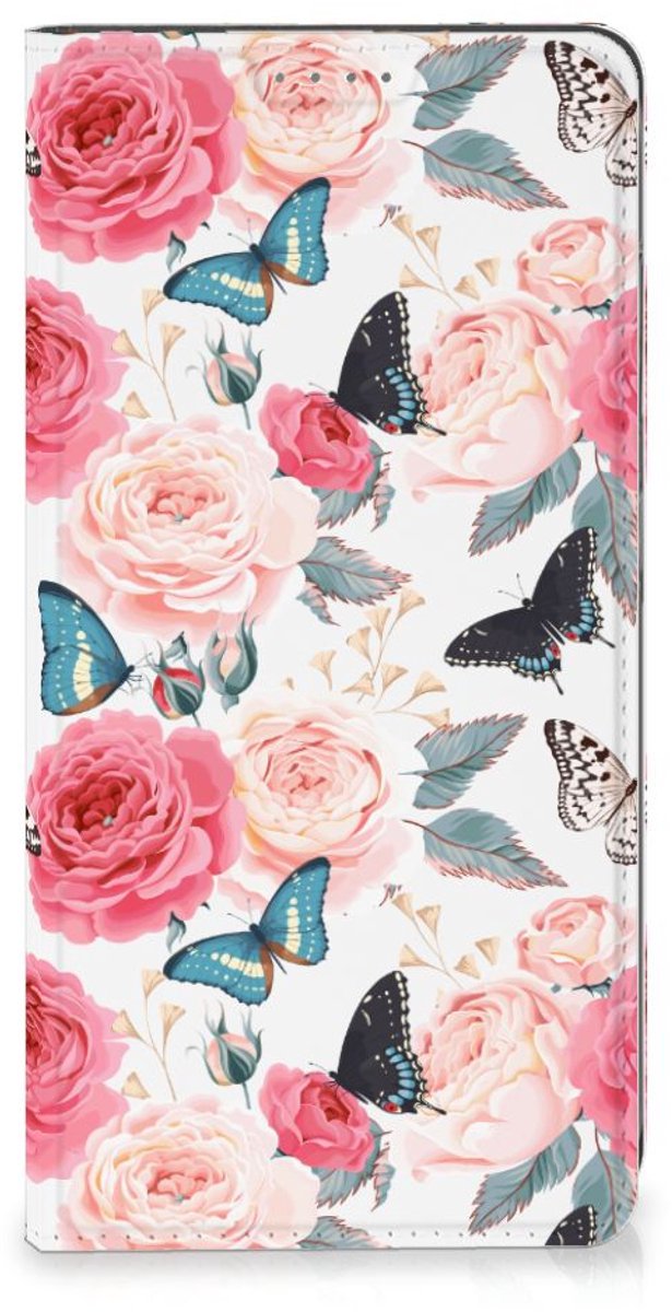 Samsung Galaxy S24 Smart Cover Butterfly Roses