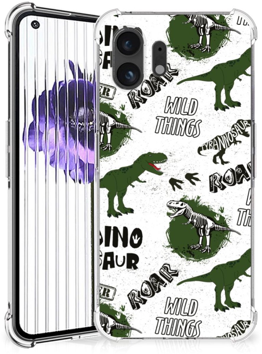 Case Anti-shock voor Nothing Phone (2) Dinosaurus