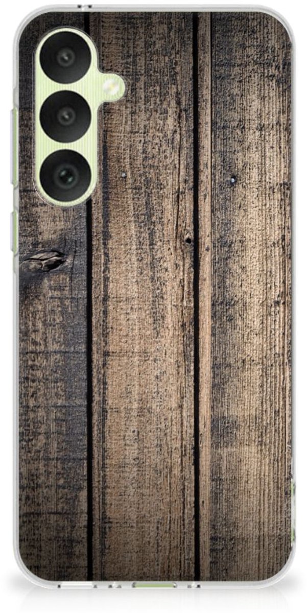Samsung Galaxy A35 Bumper Hoesje Steigerhout