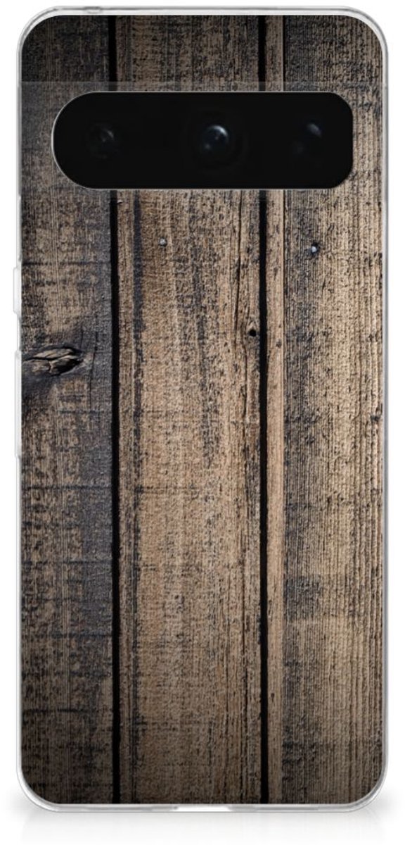 Google Pixel 8 Pro Bumper Hoesje Steigerhout