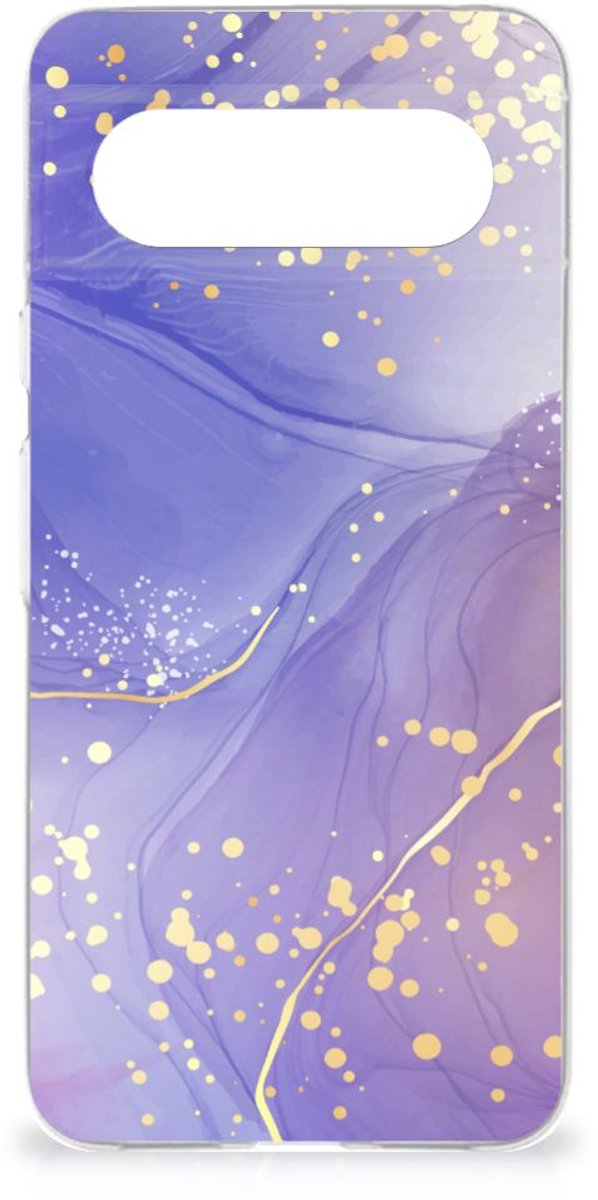 Hoesje maken voor Google Pixel 8 Watercolor Paars