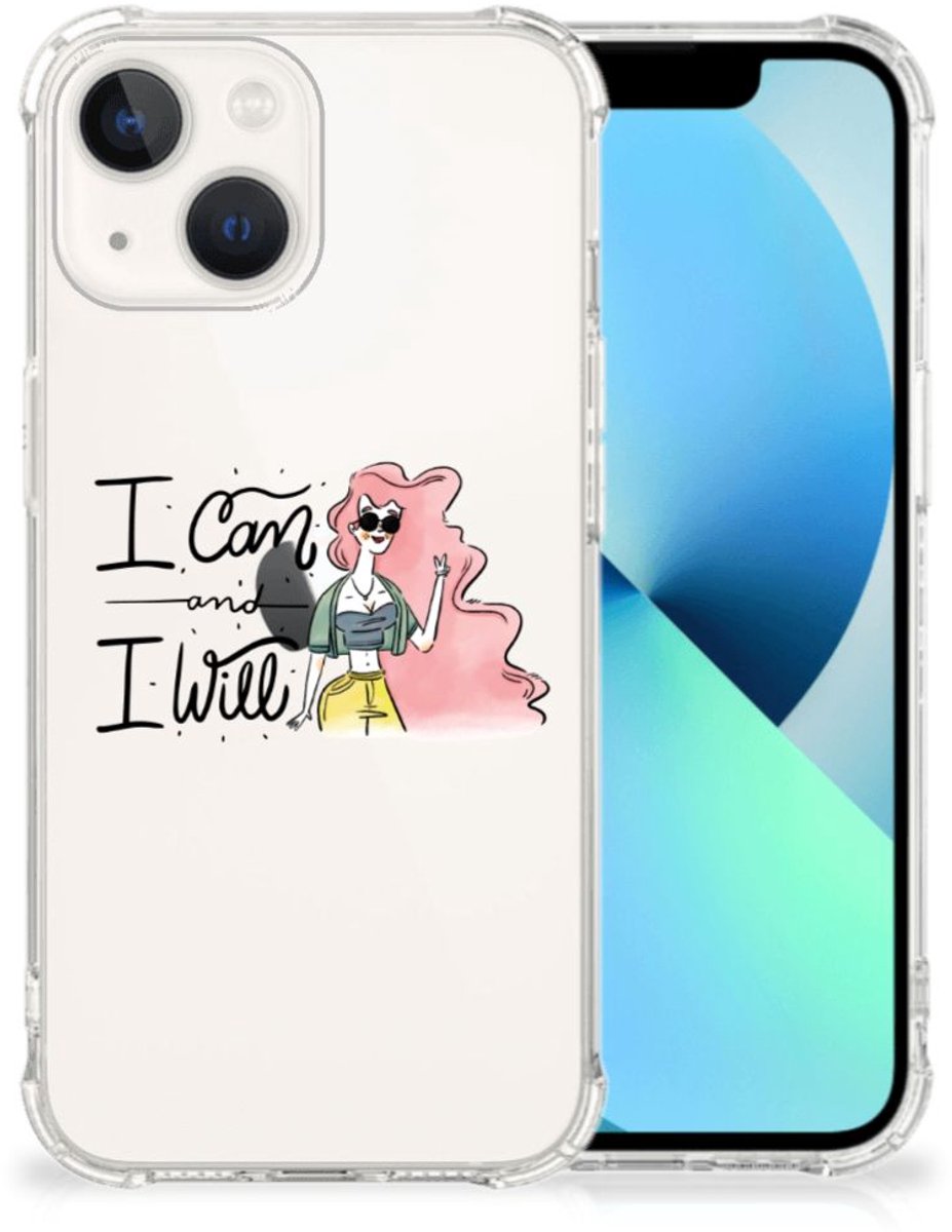 iPhone 13 Stevig Bumper Hoesje i Can