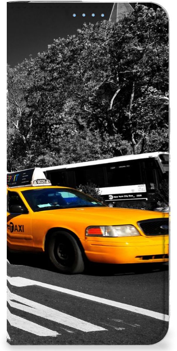 OPPO Reno8 Book Cover New York Taxi
