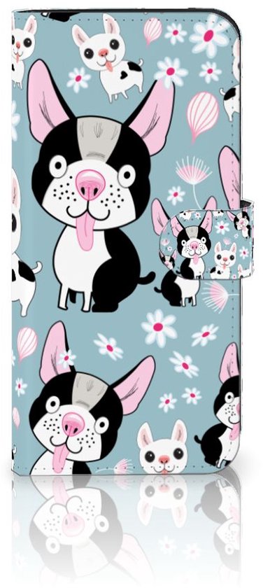 Tenphone Etui Coque pour Nokia XR21 Portefeuille Chiens