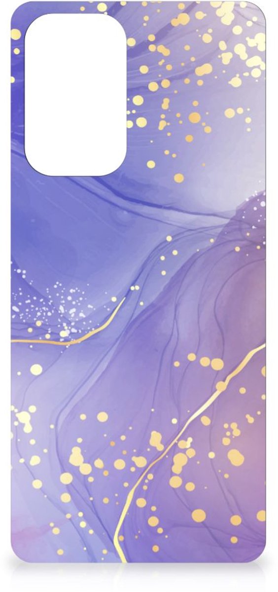 Back Cover voor Samsung Galaxy A53 5G Watercolor Paars