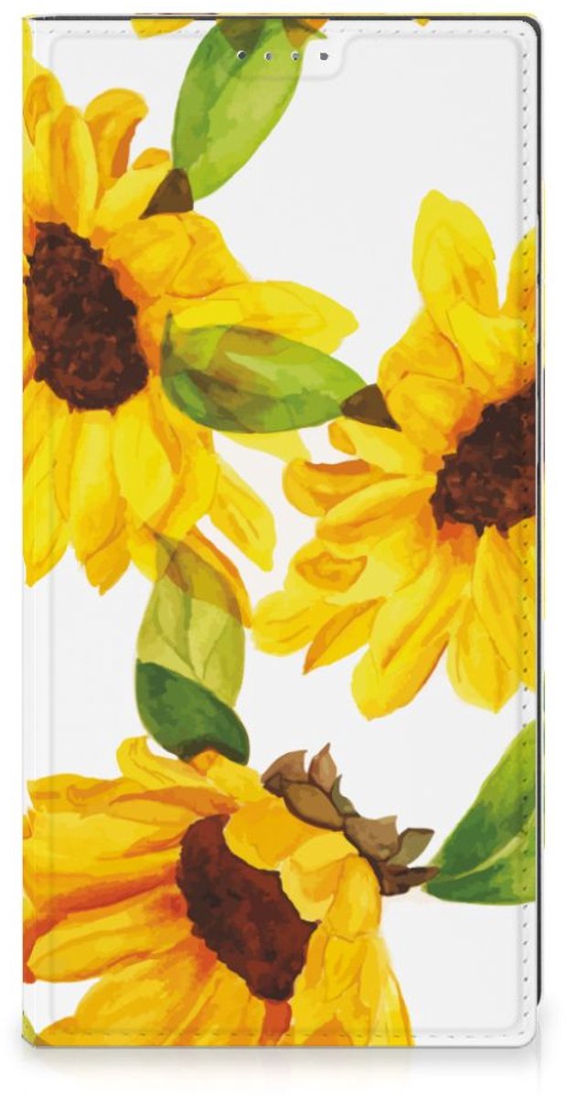 Smart Cover voor Samsung Galaxy S24 Ultra Zonnebloemen