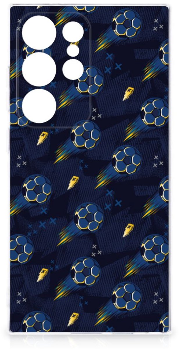 TPU bumper voor Samsung Galaxy S24 Ultra Voetbal