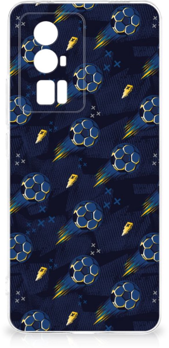 TPU bumper voor Xiaomi Poco F5 Pro Voetbal