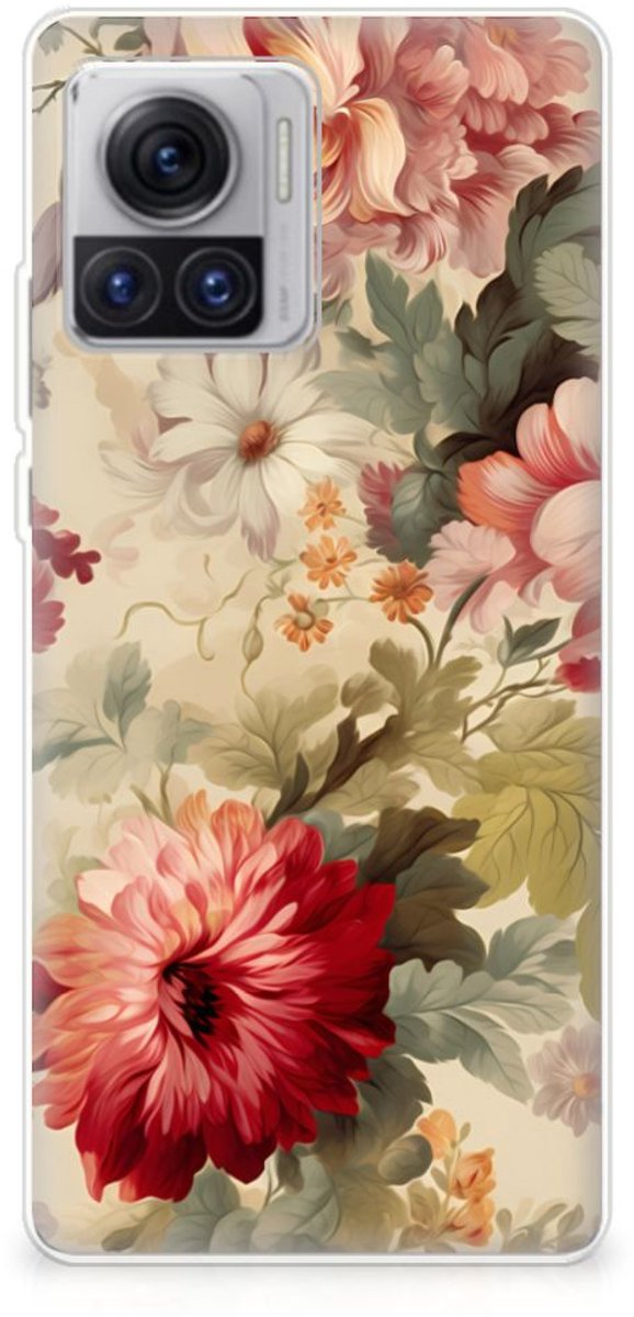 TPU Case voor Motorola Moto X30 Pro Bloemen