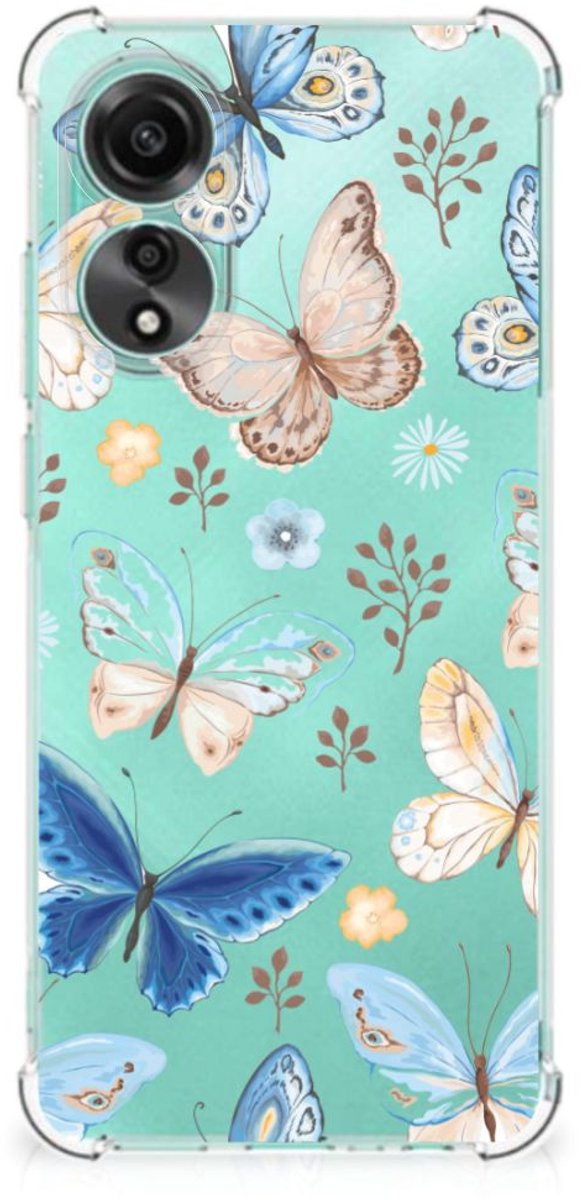 Case Anti-shock voor OPPO A78 4G Vlinder