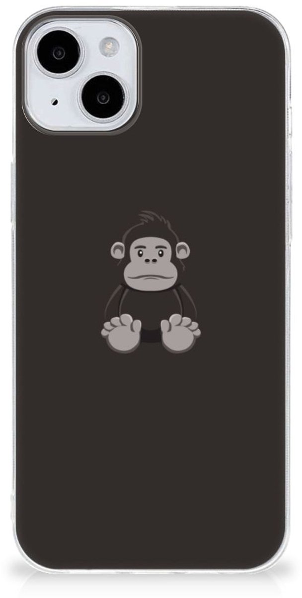iPhone 15 Telefoonhoesje met Naam Gorilla