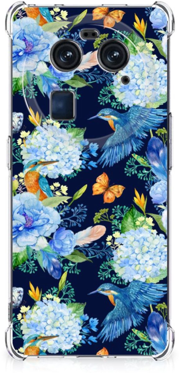 Case Anti-shock voor OPPO Find X6 IJsvogel