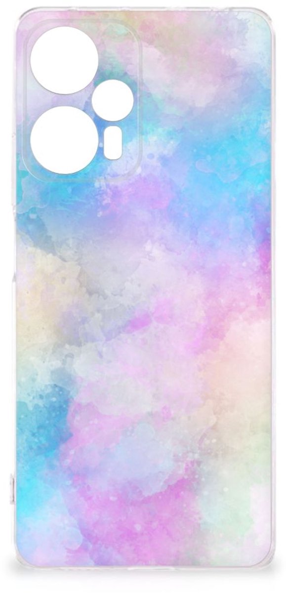 Hoesje maken Xiaomi Poco F5 Watercolor Light