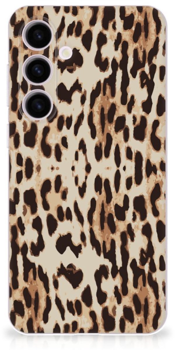 Samsung Galaxy S24 Plus TPU Hoesje Leopard