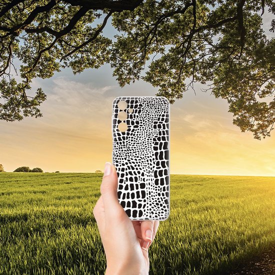 Samsung Galaxy M14 TPU Hoesje Slangenprint