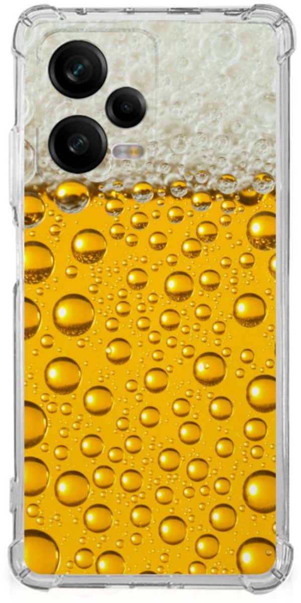 TPU Case Anti-Shock voor Xiaomi Redmi Note 12 Pro Beschermhoes Bier