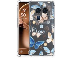 Case Anti-shock voor OPPO Find X6 Pro Vlinder