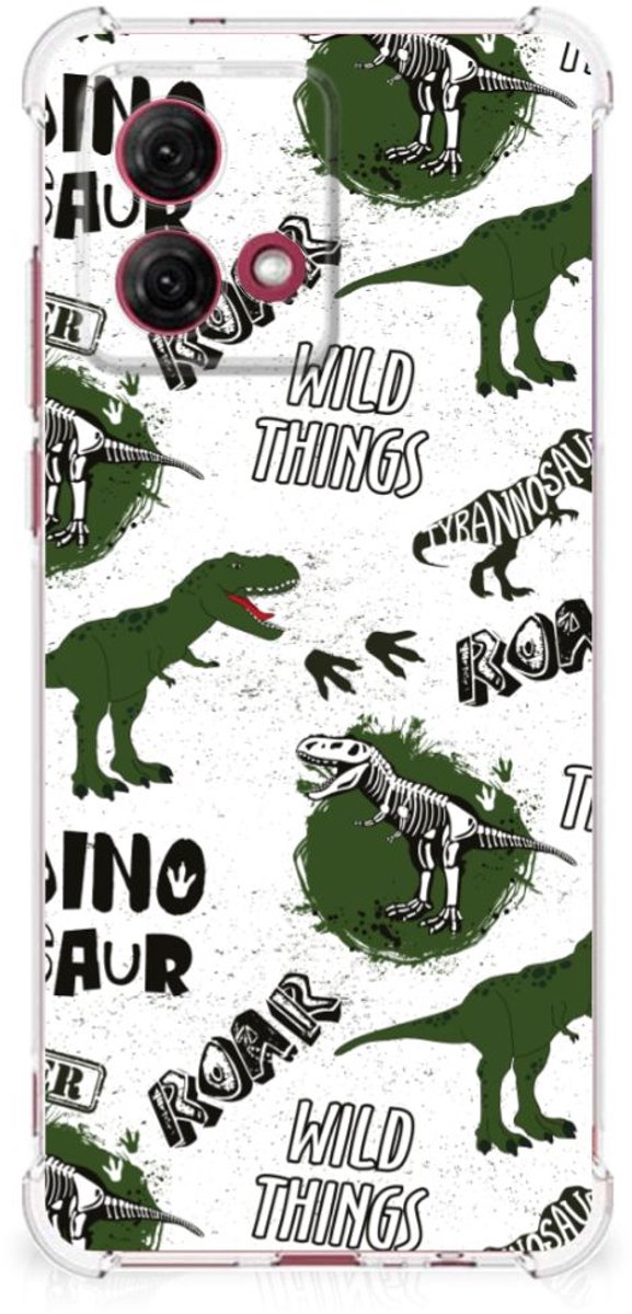 Case Anti-shock voor Motorola Moto G84 Dinosaurus