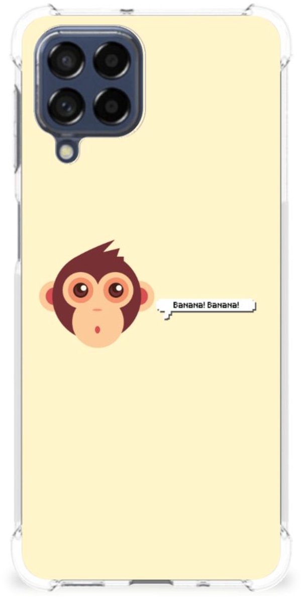 Back Cover voor Samsung Galaxy M53 Stevig Bumper Hoesje Monkey