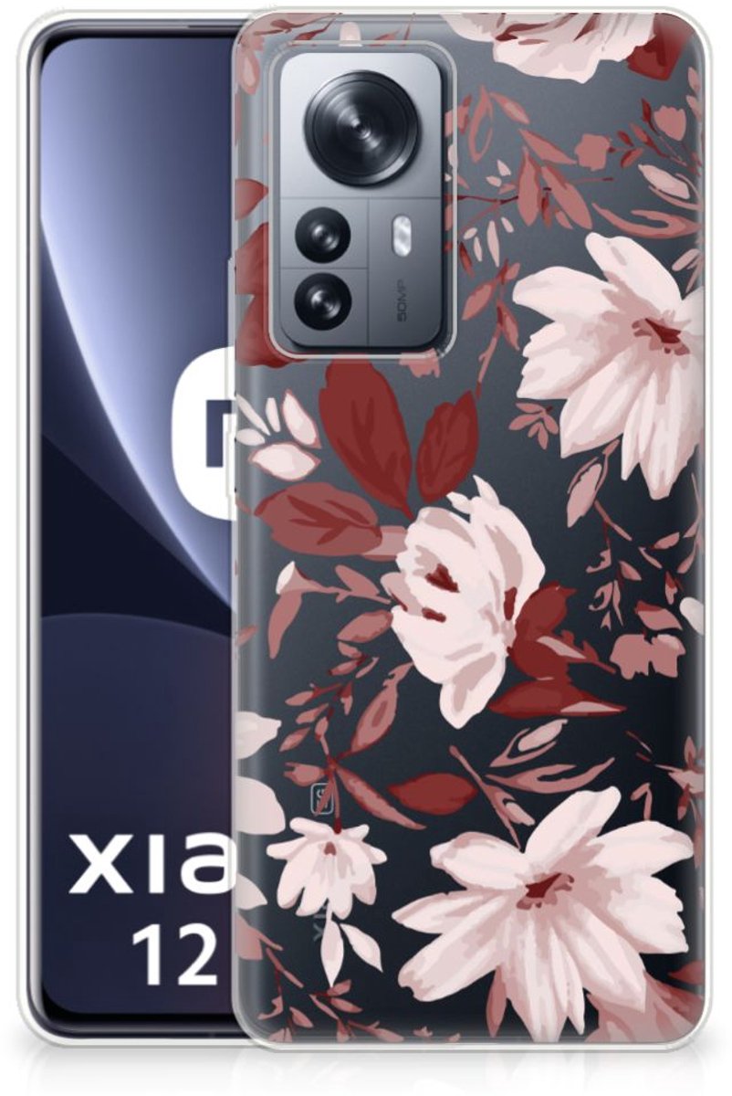 Hoesje maken Xiaomi 12 Pro Watercolor Flowers