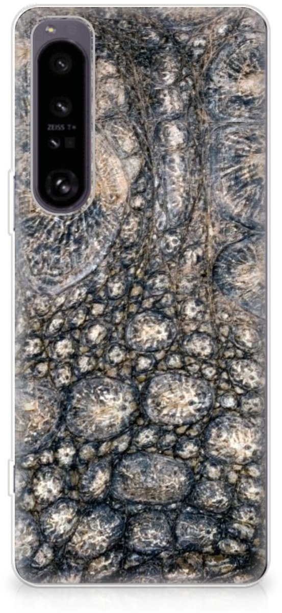 Sony Xperia 1 IV TPU Hoesje Krokodillenprint