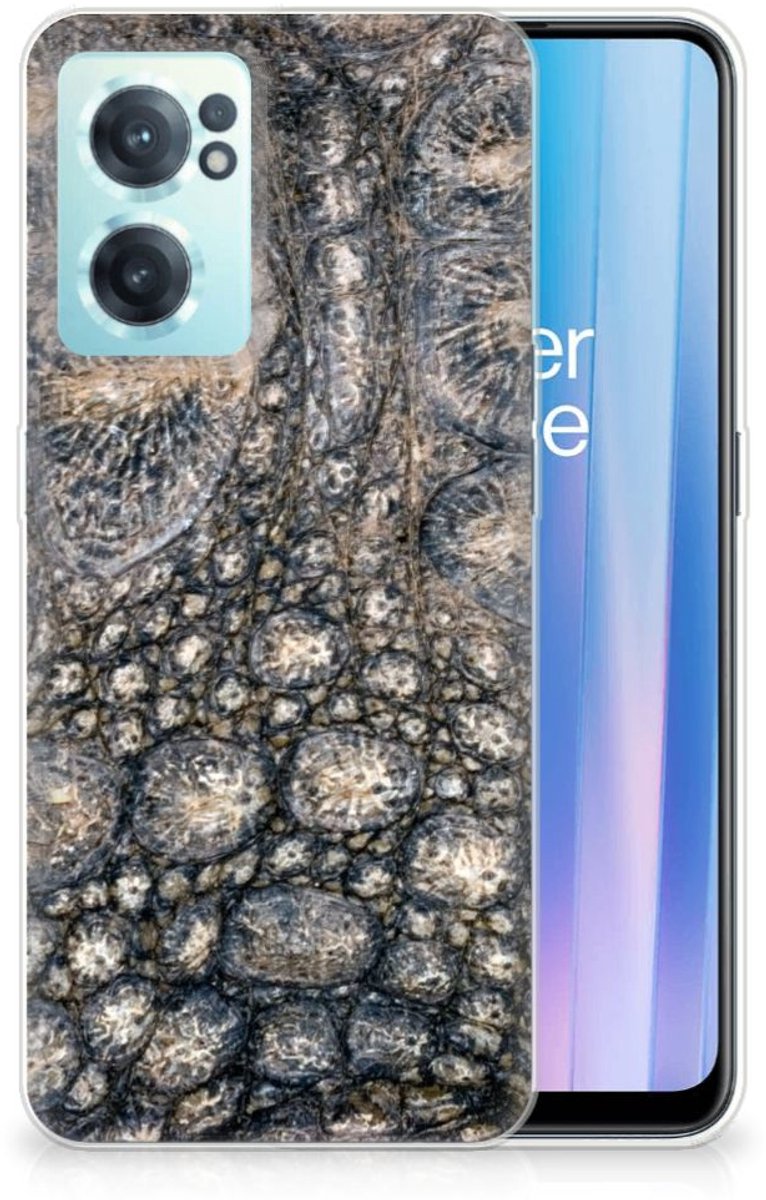 OnePlus Nord CE 2 5G TPU Hoesje Krokodillenprint