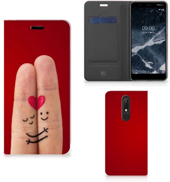 Nokia 5.1 (2018) Hip Standcase Love