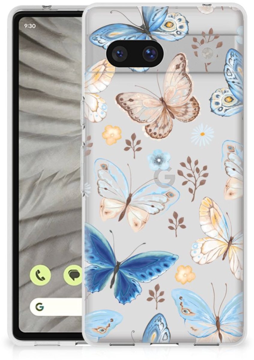 TPU Hoesje voor Google Pixel 7A Vlinder