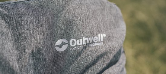 Outwell Fremont Lake Bank - camping stoel opvouwbaar - gepoedercoat stalen frame van Outwell — afbeelding 3