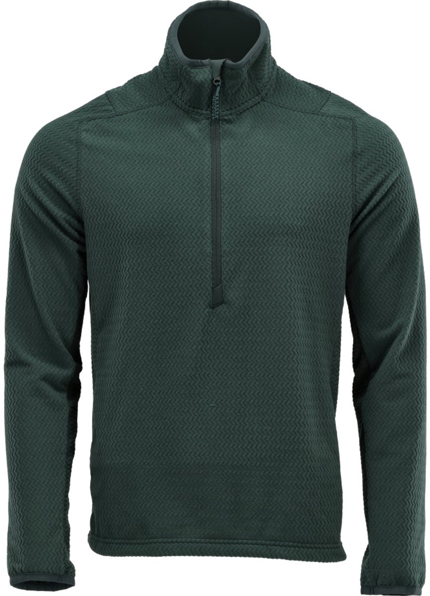 Mascot Customized Microfleece trui met korte rits 22703-639 - Bosgroen - L