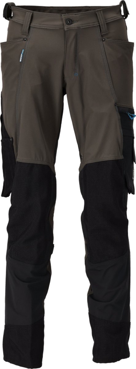Mascot Advanced Broek met kniezakken 23179-311 - donkerantraciet/zwart - C52 - 76