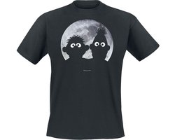 Sesame Street Ernie & Bert - Moonnight T-shirt zwart XXL Heren