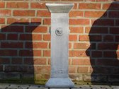 Piédestal Méduse - Pierre - 80 cm - Colonne