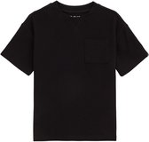 WE Fashion Jongens T-shirt met structuur en borstzak
