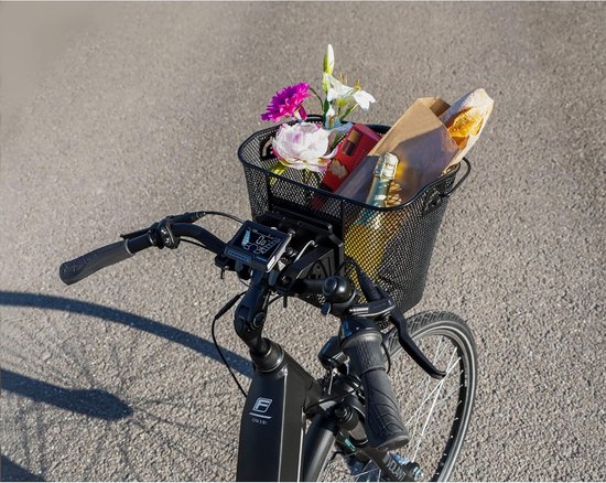 Panier verrouillable pour vélo électrique - capacité de charge de 5 kg