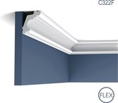 Kroonlijst flexibel Origineel Orac Decor C322F LUXXUS Plafondlijst Sierlijst flexibel 2 m