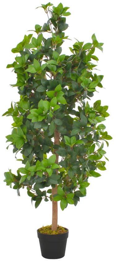 vidaXL Kunstplant met Pot Cycaspalm 125 cm Groen Neppalm Kamerplant Nepplant