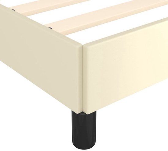 Bed 90 x 200 cm met hoofdeinde - 4 lades en één vak - Massief hout