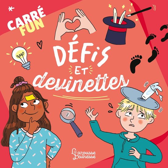 Carré fun - Défis et devinettes - cover